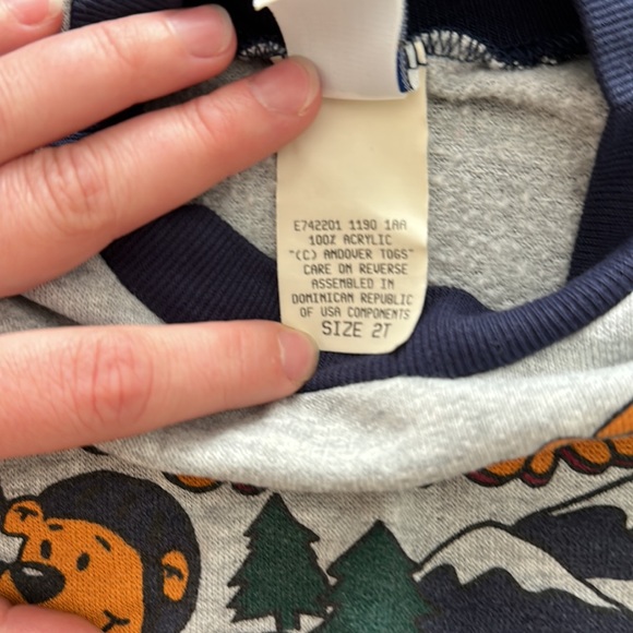 Vintage Kids N’ Fun Pullover Sweatshirt Size 2 - Picture 4 of 5